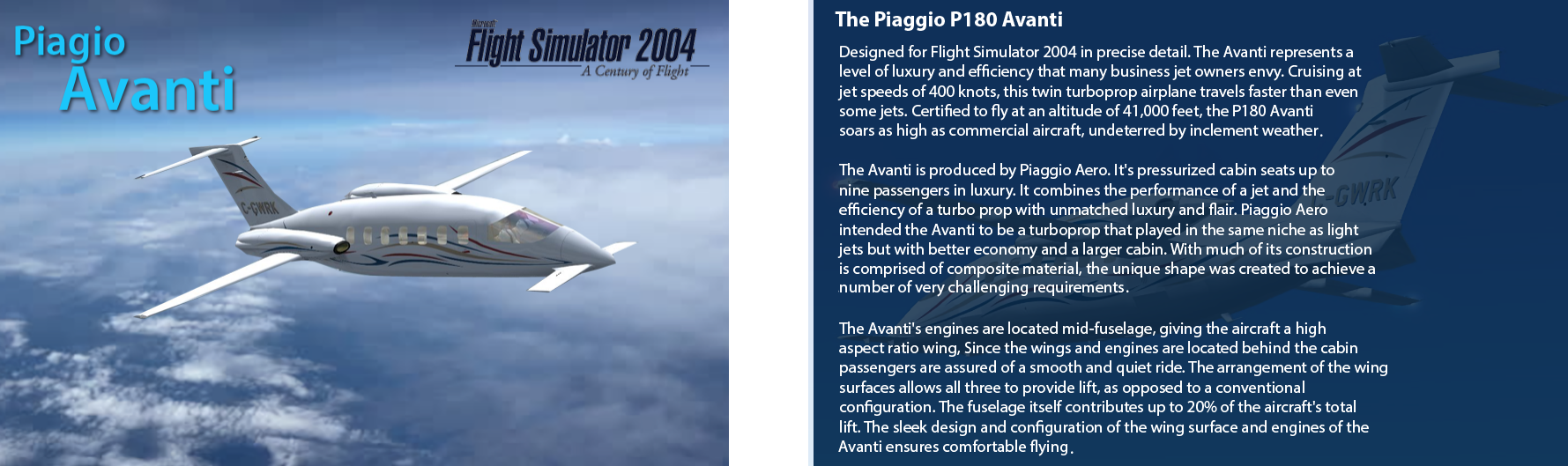 Flight Simulator 2004: A Century of Flight System Requirements